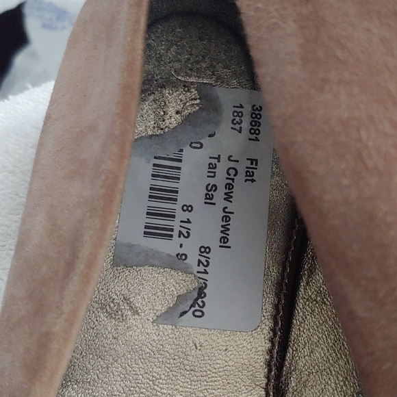 J.Crew jeweled ballet flats. Made in Italy sz.8 - Picture 5 of 11